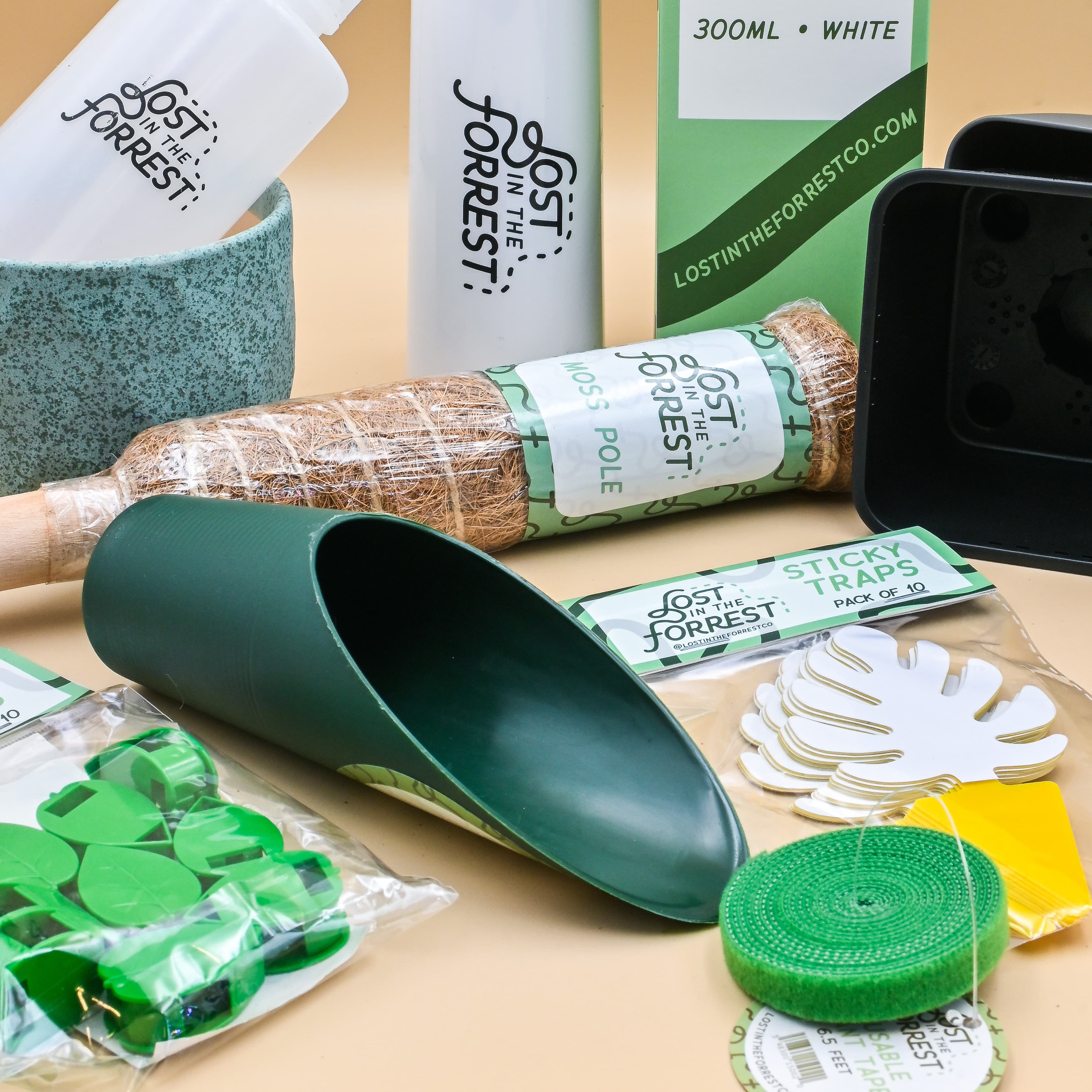 Plant care tools arranged for wholesale