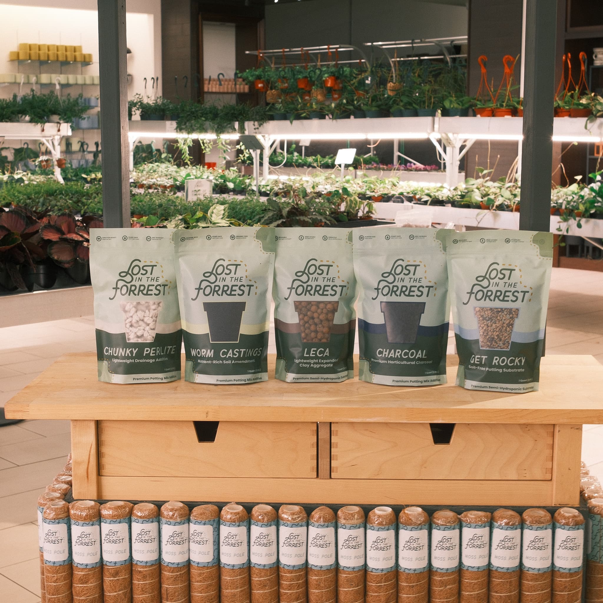 Substrates and soils for wholesale retailers